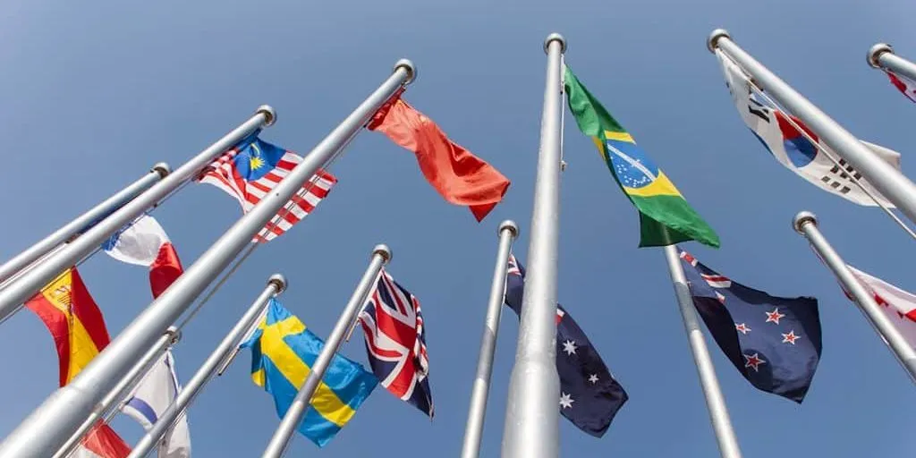 bandiere di tutto il mondo