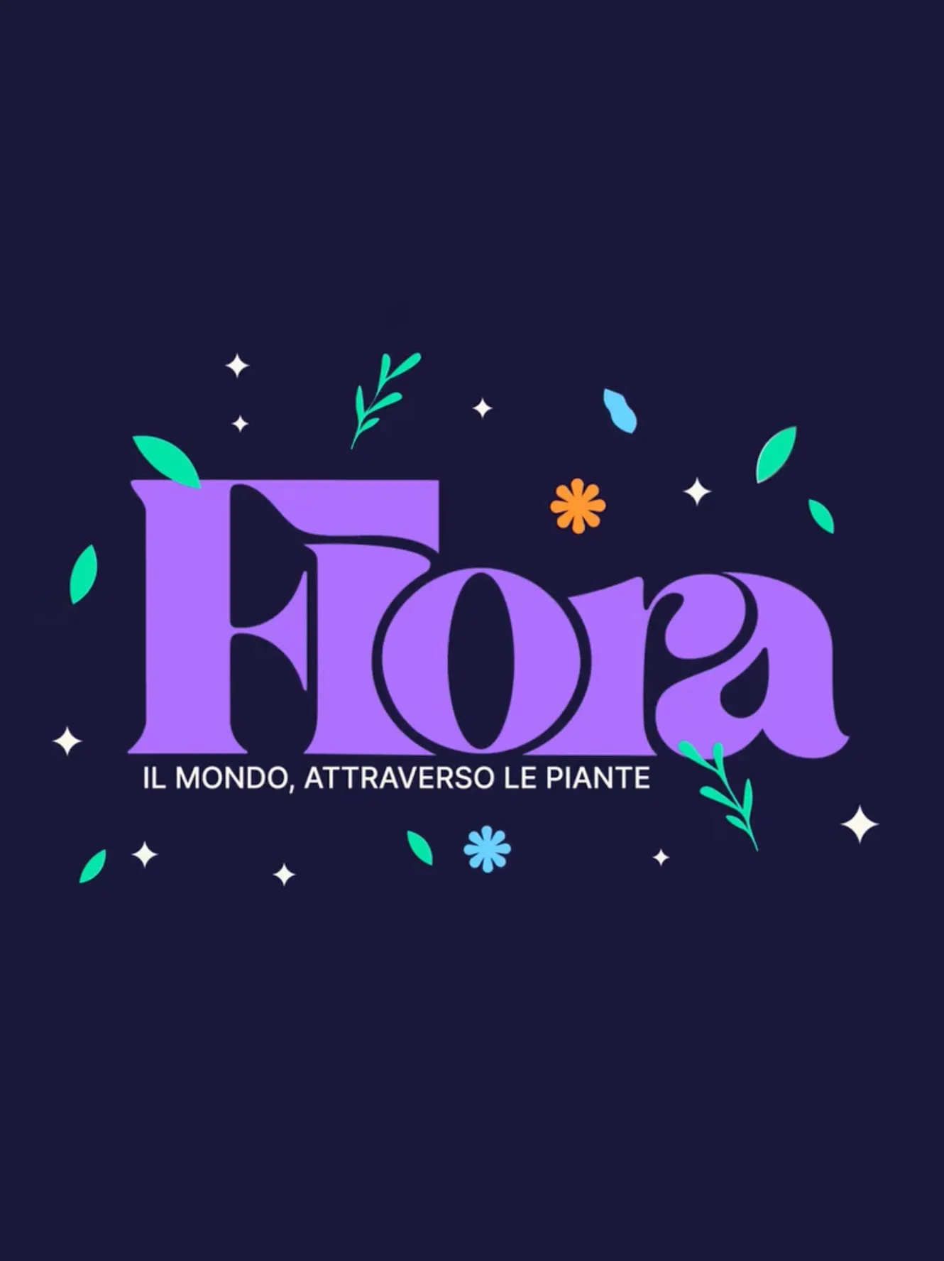 logo podcast Flora